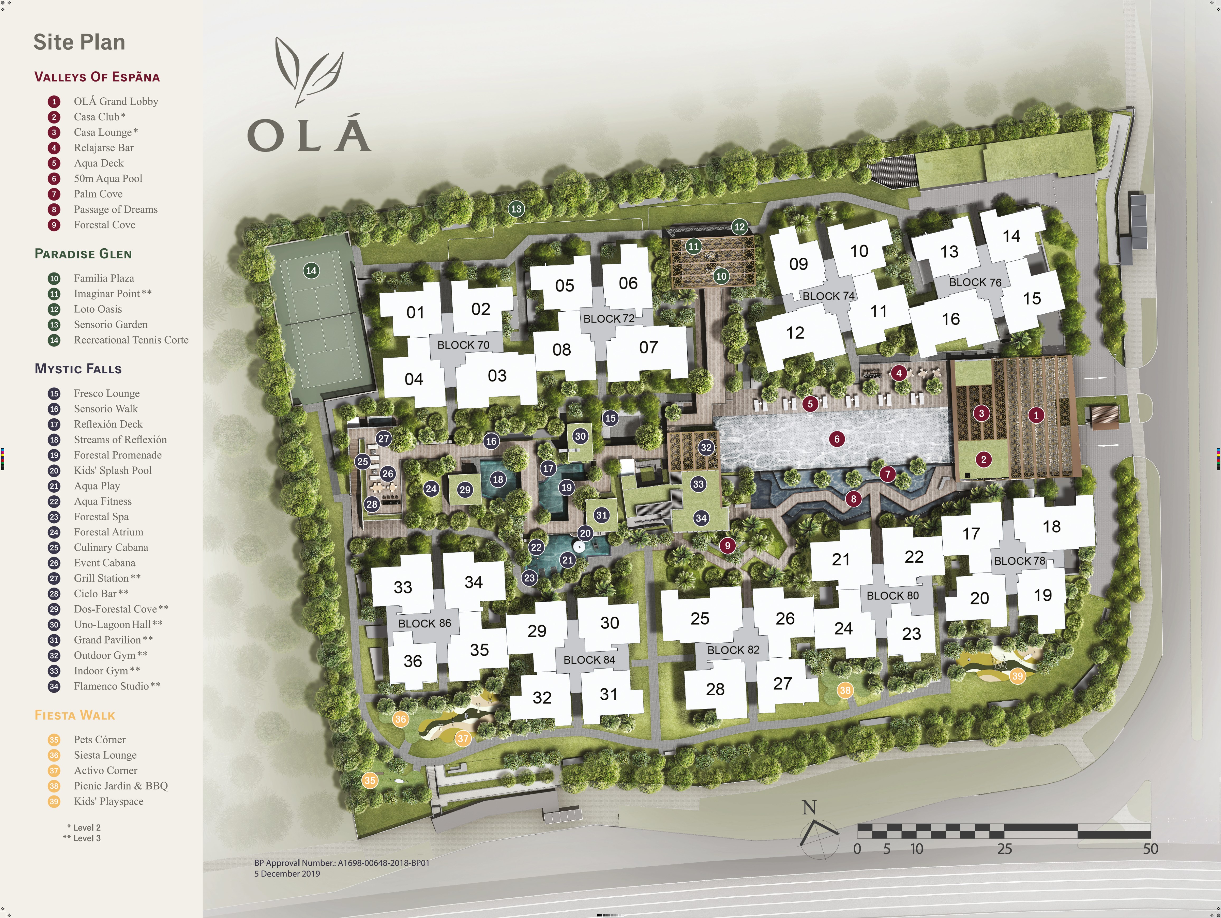 OLA site plan
